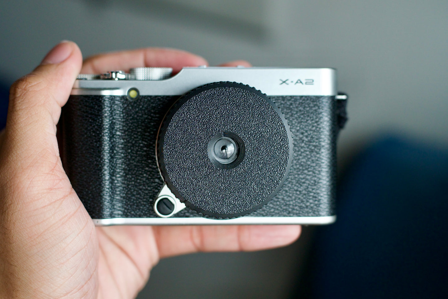 RetroDispo: Pancake Lens for Mirrorless Cameras