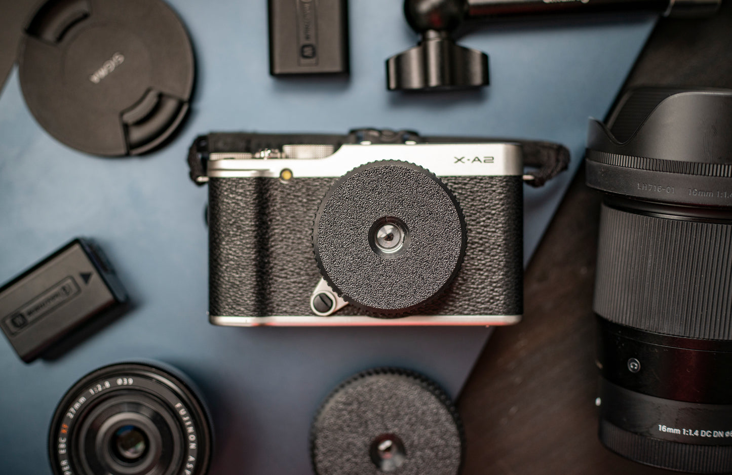 RetroDispo: Pancake Lens for Mirrorless Cameras
